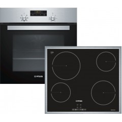 Pitsos PH10M40X2 + CRE645S06 Φούρνος άνω Πάγκου 66lt με Κεραμικές Εστίες Π59.4εκ. Inox Pitsos PH10M40X2 + CRE645S06 Φούρνος άνω Πάγκου 66lt με Κεραμικές Εστίες Π59.4εκ. Inox